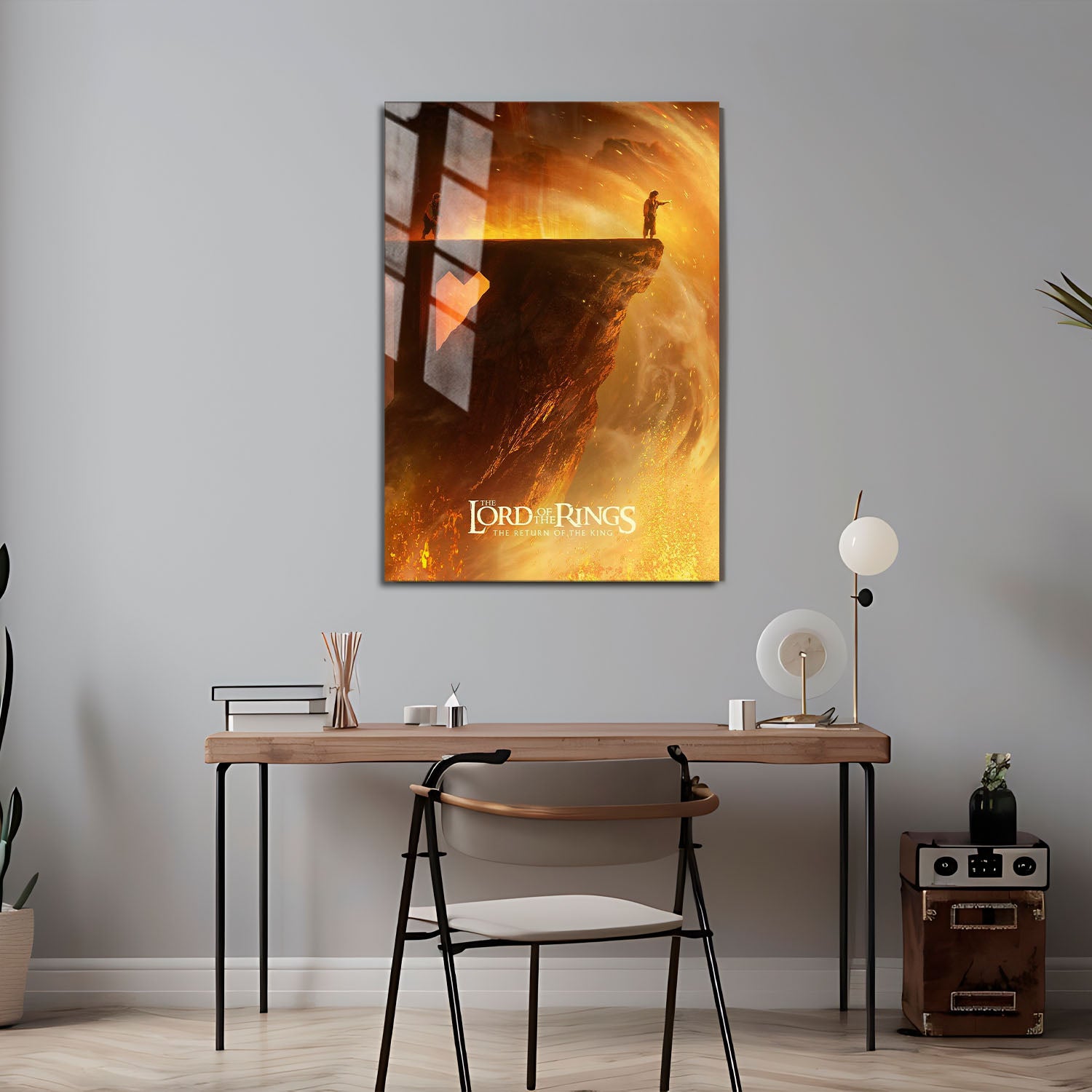 Flex Designs Metal Poster The Lord of the Rings The Return of the King Cover 5 x 7" Home Goods - Movie 2003 Movie Metal Poster