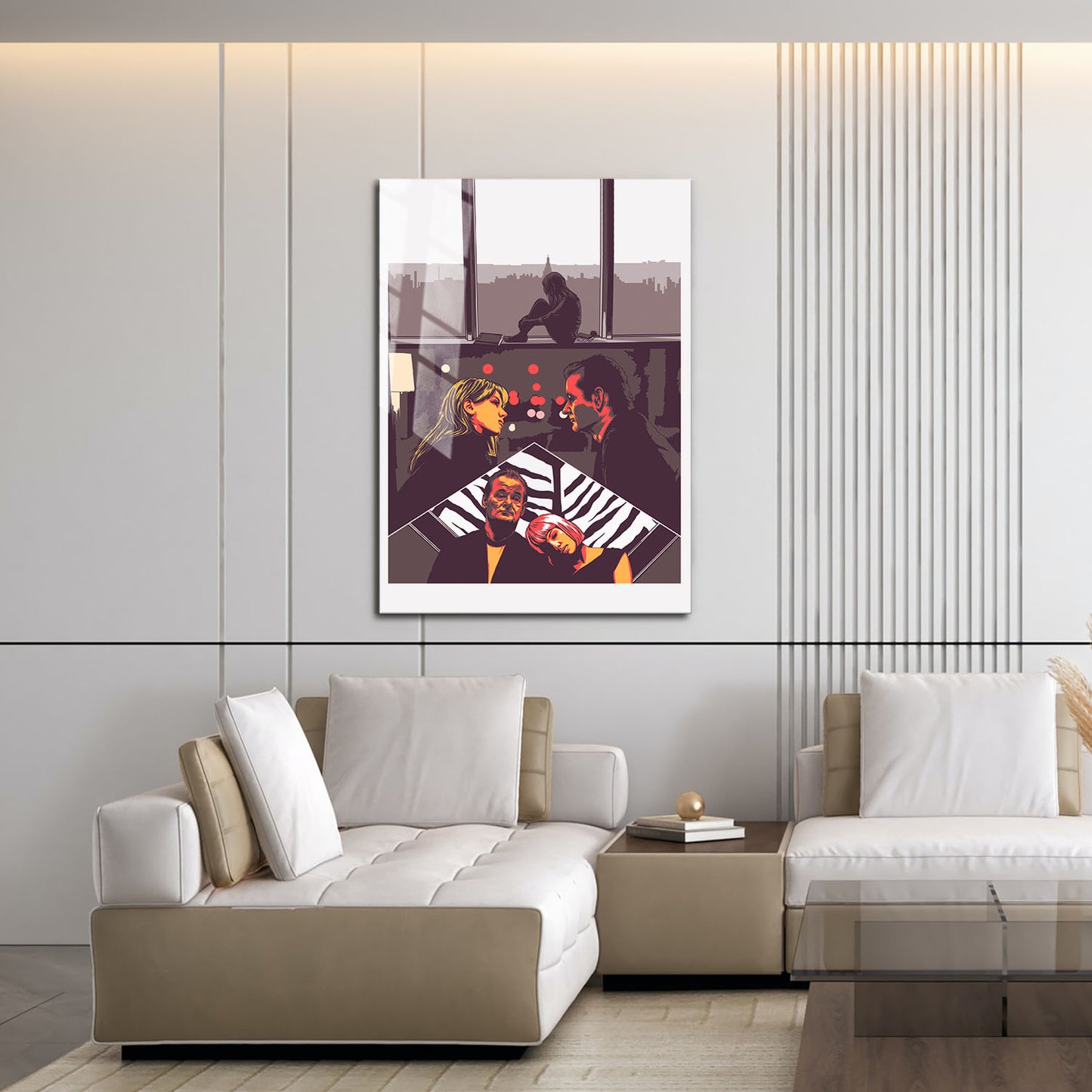 Flex Designs Metal Poster Lost in Translation Sketch 16 x 24" Home Goods - Movie 2003 Movie Metal Poster