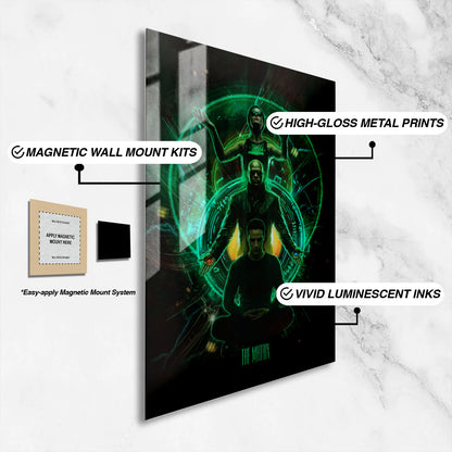 Flex Designs Metal Poster The Matrix 16 x 24" Home Goods - Movie 1999 Movie Metal Poster