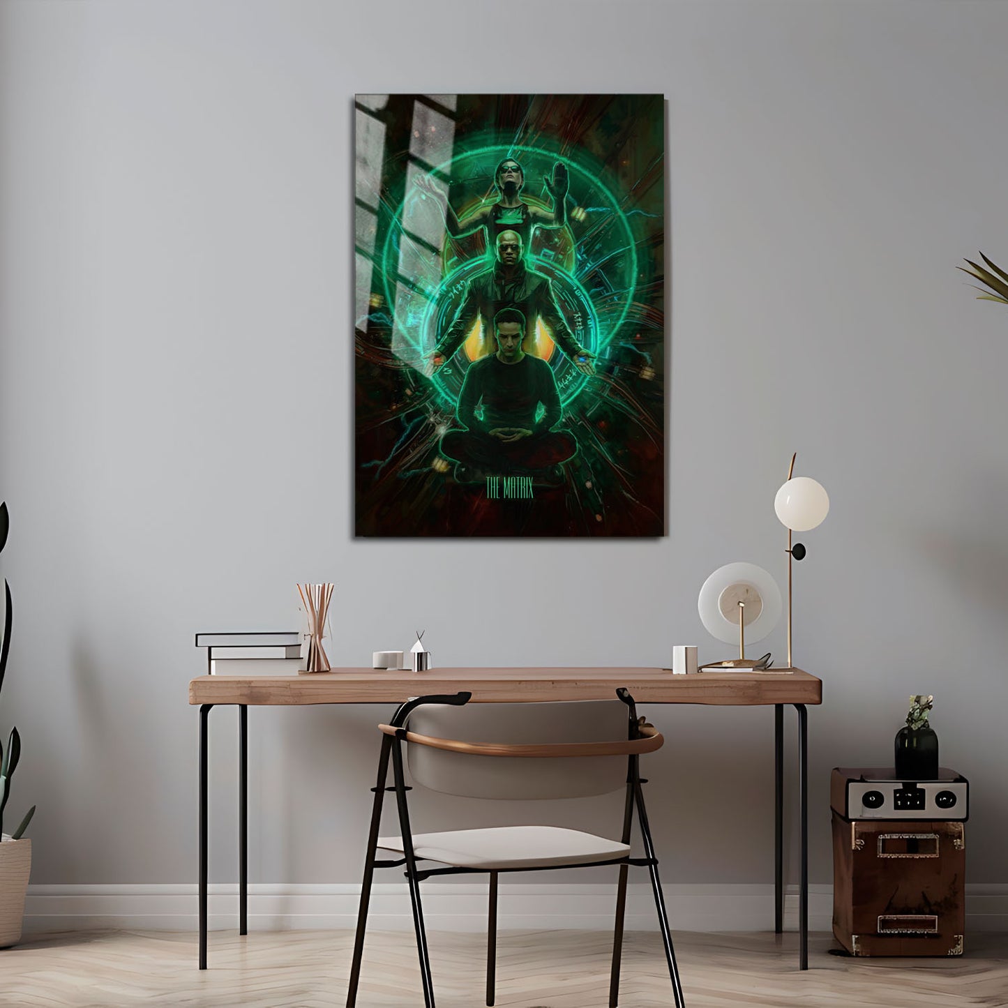 Flex Designs Metal Poster The Matrix 5 x 7" Home Goods - Movie 1999 Movie Metal Poster