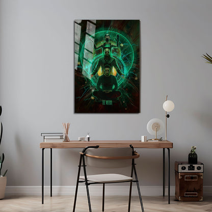 Flex Designs Metal Poster The Matrix 5 x 7" Home Goods - Movie 1999 Movie Metal Poster