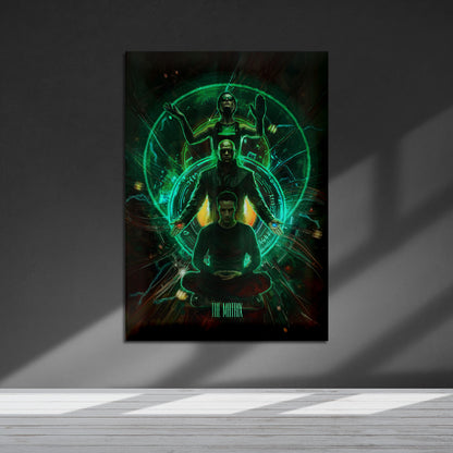 Flex Designs Metal Poster The Matrix 5 x 7" Home Goods - Movie 1999 Movie Metal Poster
