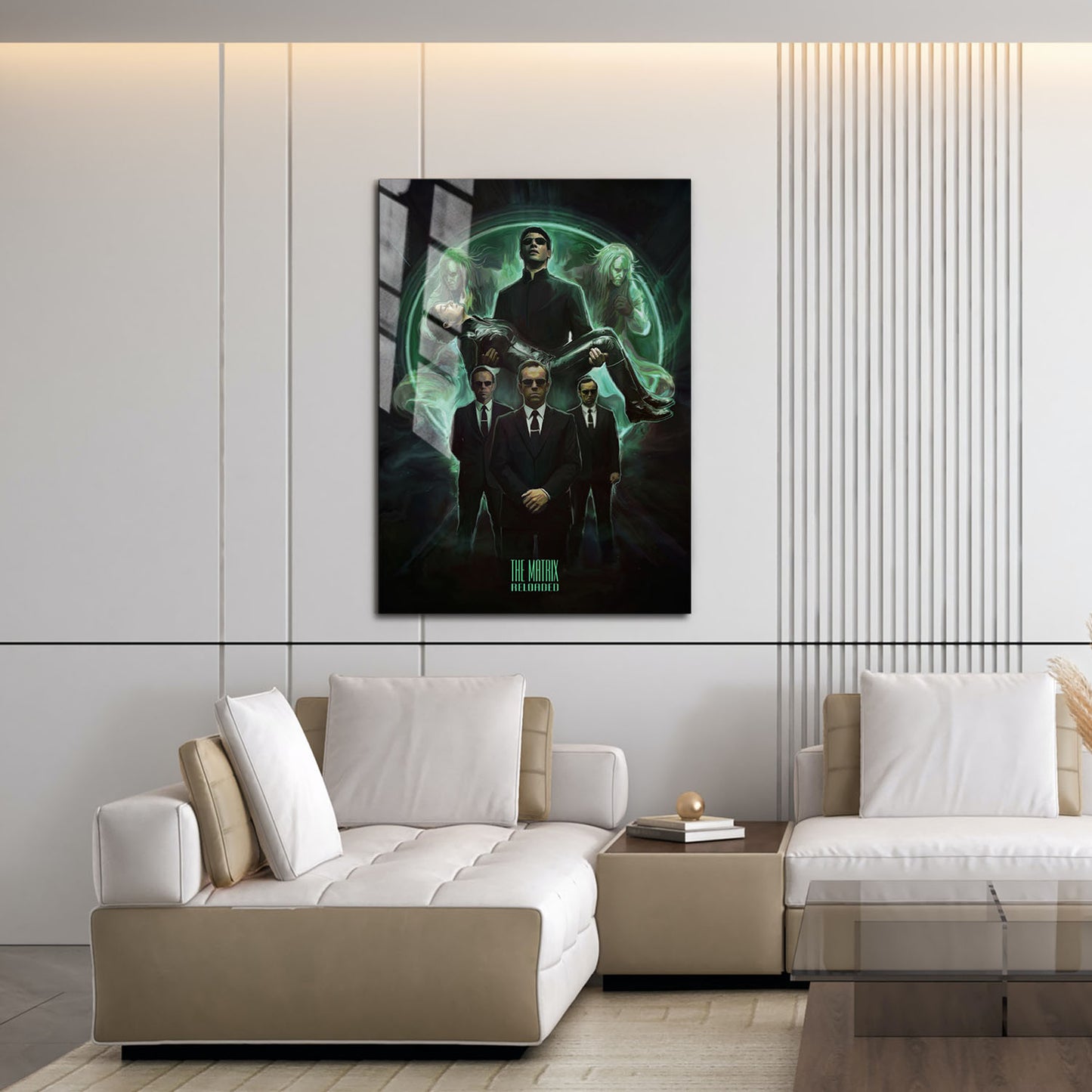 Flex Designs Metal Poster The Matrix Reloaded 16 x 24" Home Goods - Movie 2003 Movie Metal Poster