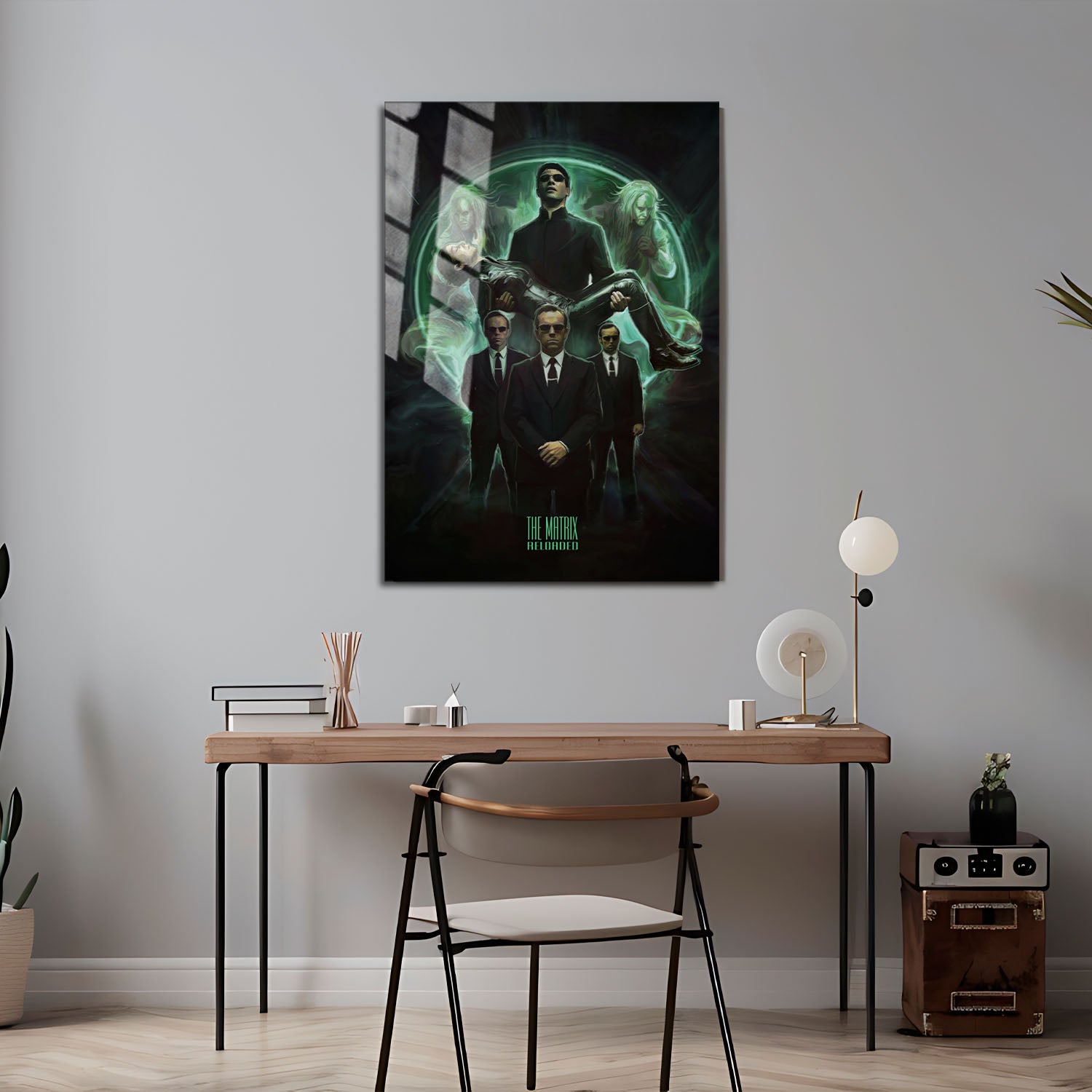 Flex Designs Metal Poster The Matrix Reloaded 5 x 7" Home Goods - Movie 2003 Movie Metal Poster