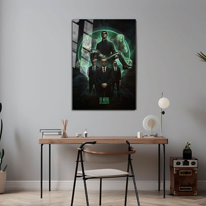 Flex Designs Metal Poster The Matrix Reloaded 5 x 7" Home Goods - Movie 2003 Movie Metal Poster