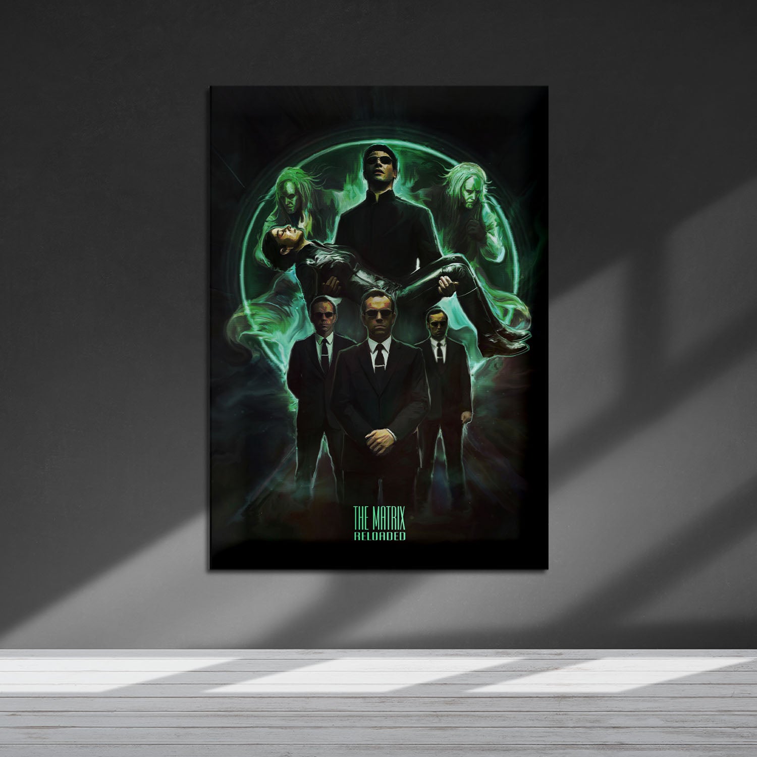 Flex Designs Metal Poster The Matrix Reloaded 5 x 7" Home Goods - Movie 2003 Movie Metal Poster
