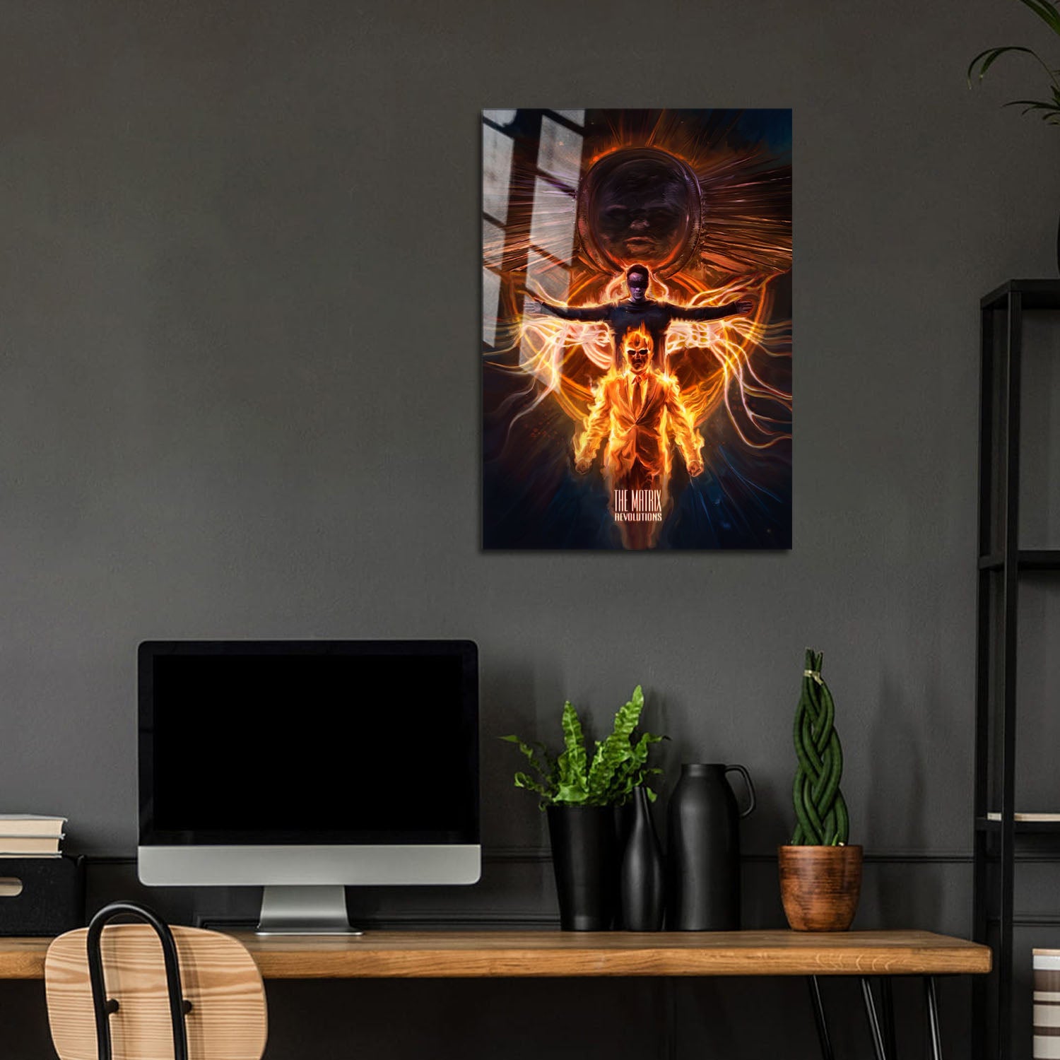 Flex Designs Metal Poster The Matrix Revolutions 24 x 36" Home Goods - Movie 2003 Movie Metal Poster