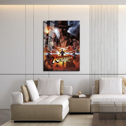 Flex Designs Metal Poster Raiders of the Lost Ark Alternate 16 x 24" Home Goods - Movie 1981 Movie Metal Poster