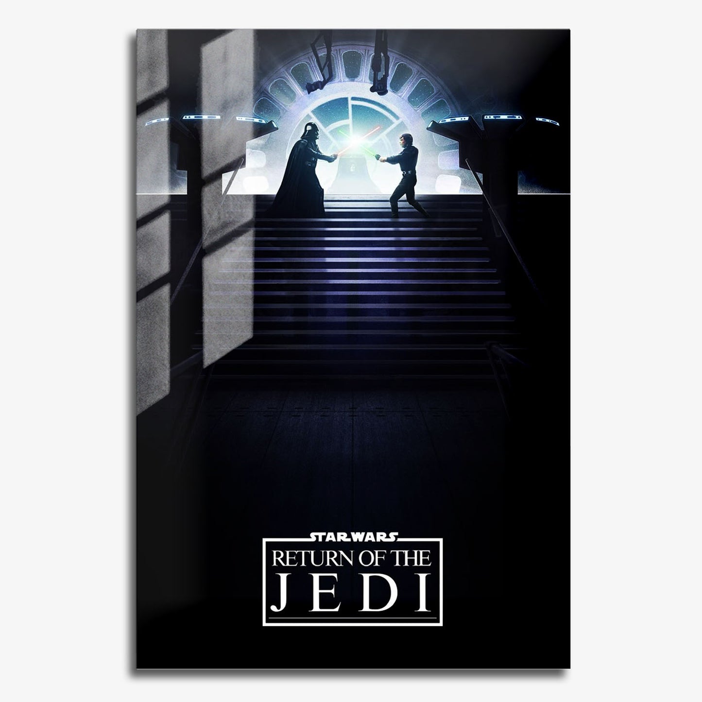 Flex Designs Metal Poster Return of the Jedi Final 11 x 17" Home Goods - Movie 1983 Movie Metal Poster