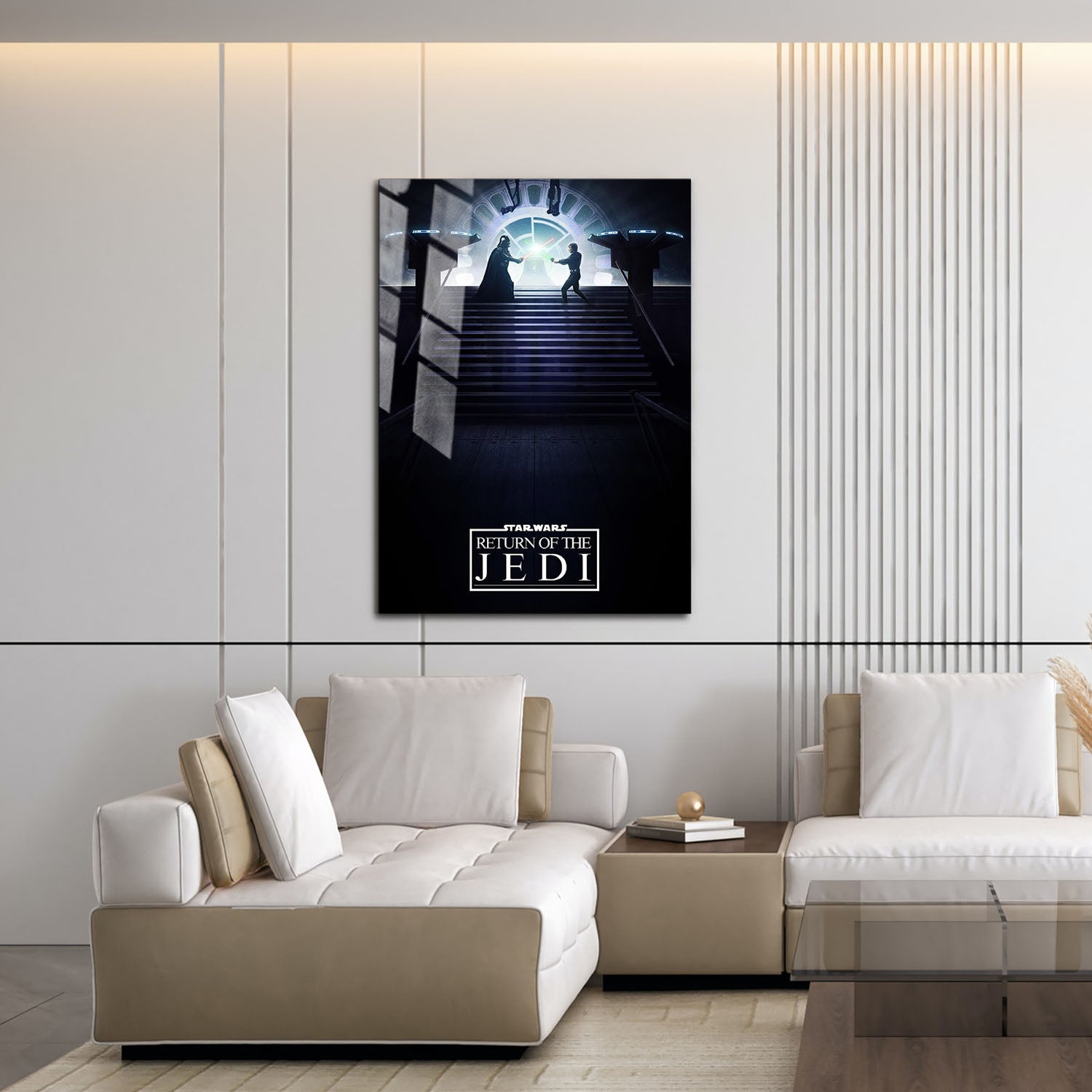 Flex Designs Metal Poster Return of the Jedi Final 16 x 24" Home Goods - Movie 1983 Movie Metal Poster