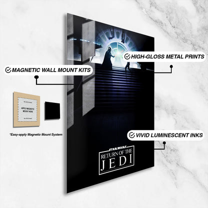 Flex Designs Metal Poster Return of the Jedi Final 16 x 24" Home Goods - Movie 1983 Movie Metal Poster
