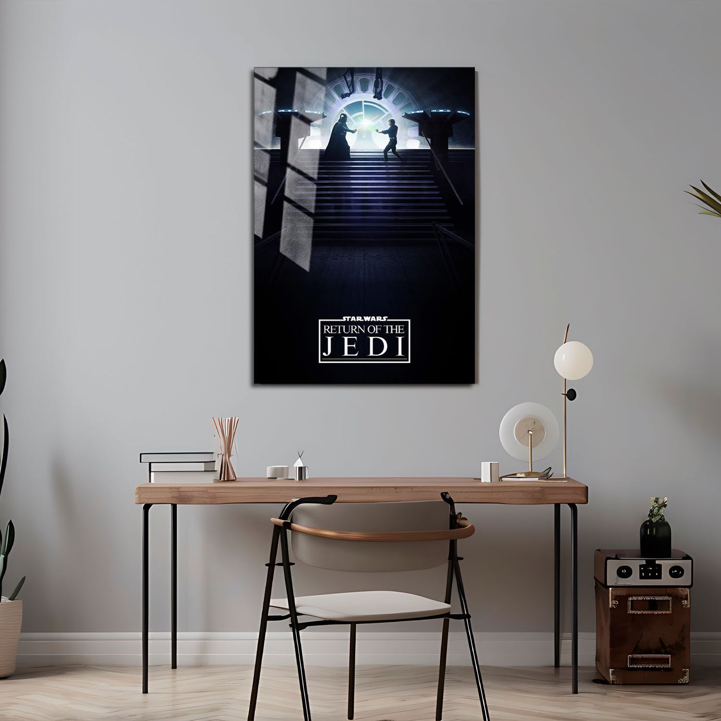 Flex Designs Metal Poster Return of the Jedi Final 5 x 7" Home Goods - Movie 1983 Movie Metal Poster