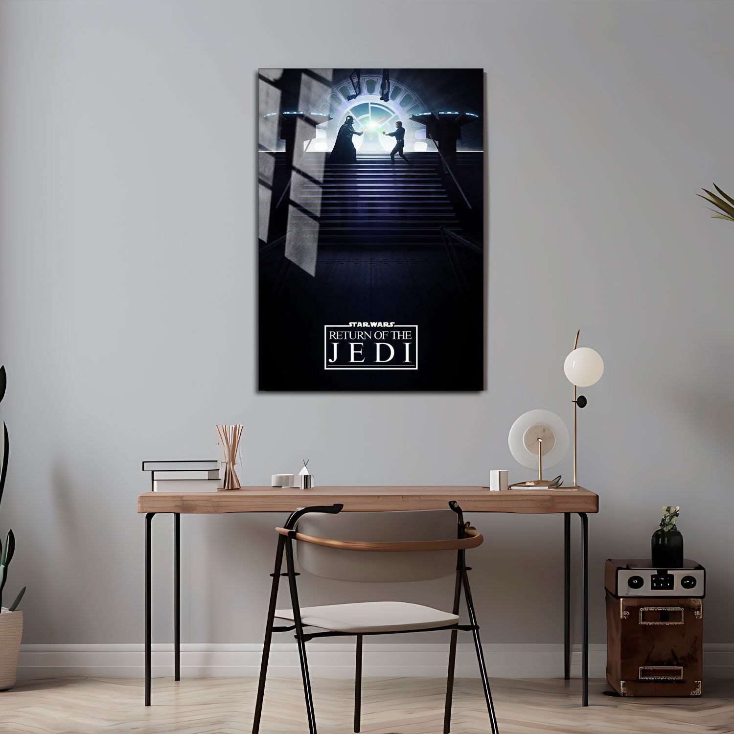 Flex Designs Metal Poster Return of the Jedi Final 5 x 7" Home Goods - Movie 1983 Movie Metal Poster
