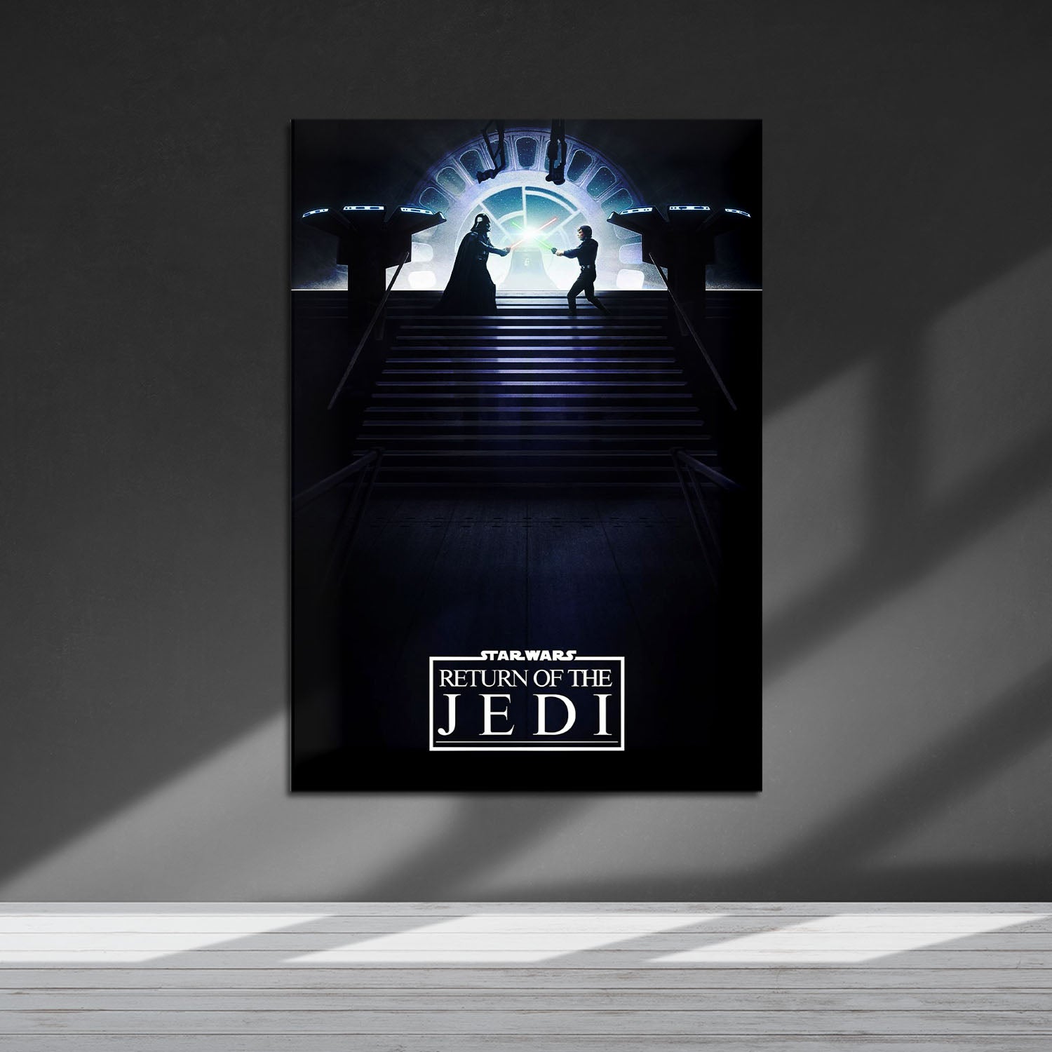 Flex Designs Metal Poster Return of the Jedi Final 5 x 7" Home Goods - Movie 1983 Movie Metal Poster