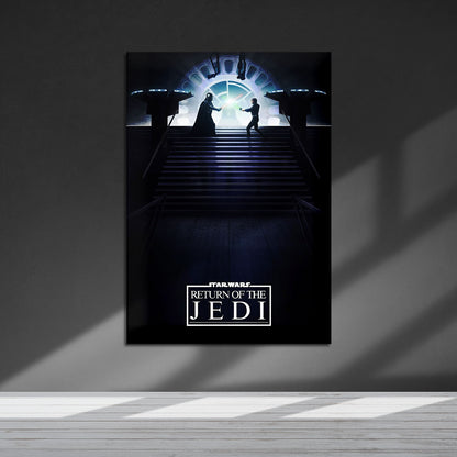 Flex Designs Metal Poster Return of the Jedi Final 5 x 7" Home Goods - Movie 1983 Movie Metal Poster