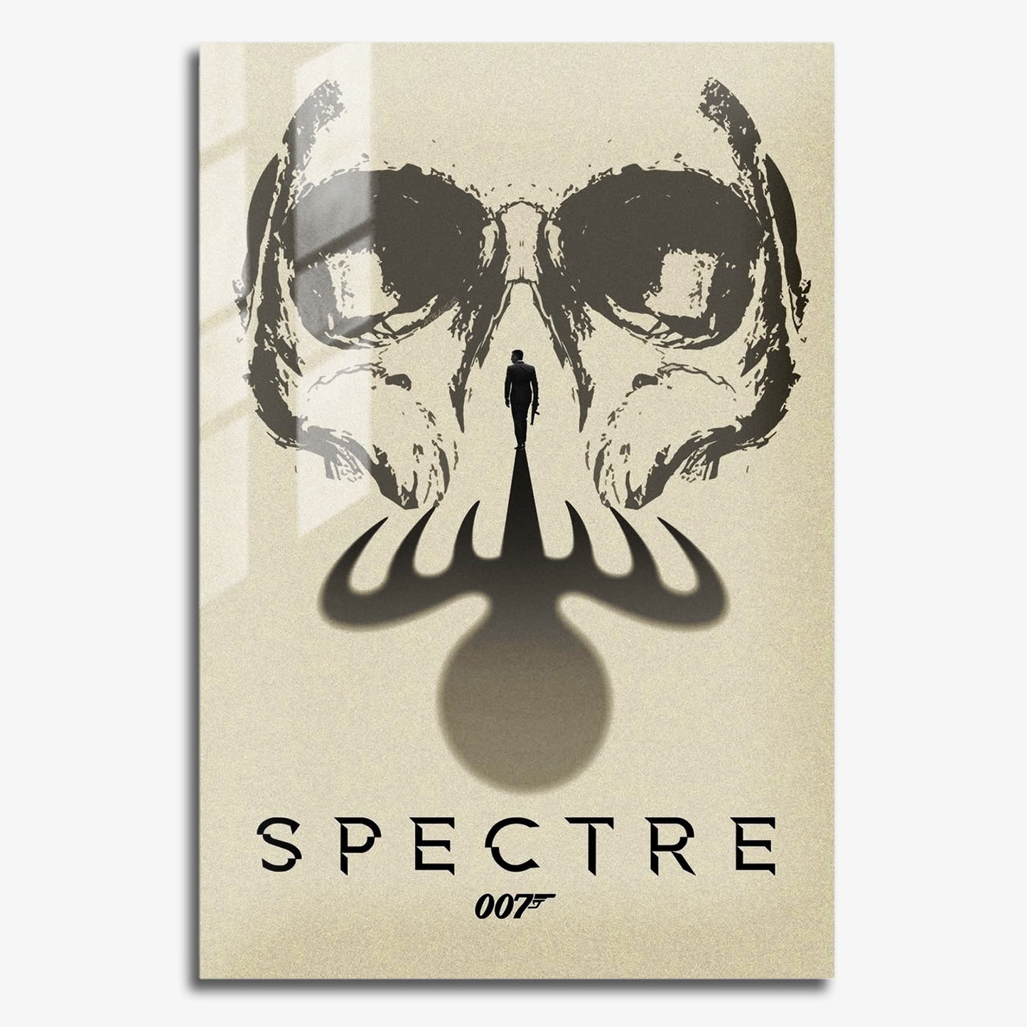 Flex Designs Metal Poster Spectre Sketch 11 x 17" Home Goods - Movie 2015 Movie Metal Poster