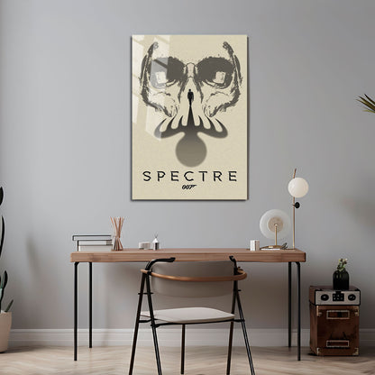 Flex Designs Metal Poster Spectre Sketch 5 x 7" Home Goods - Movie 2015 Movie Metal Poster