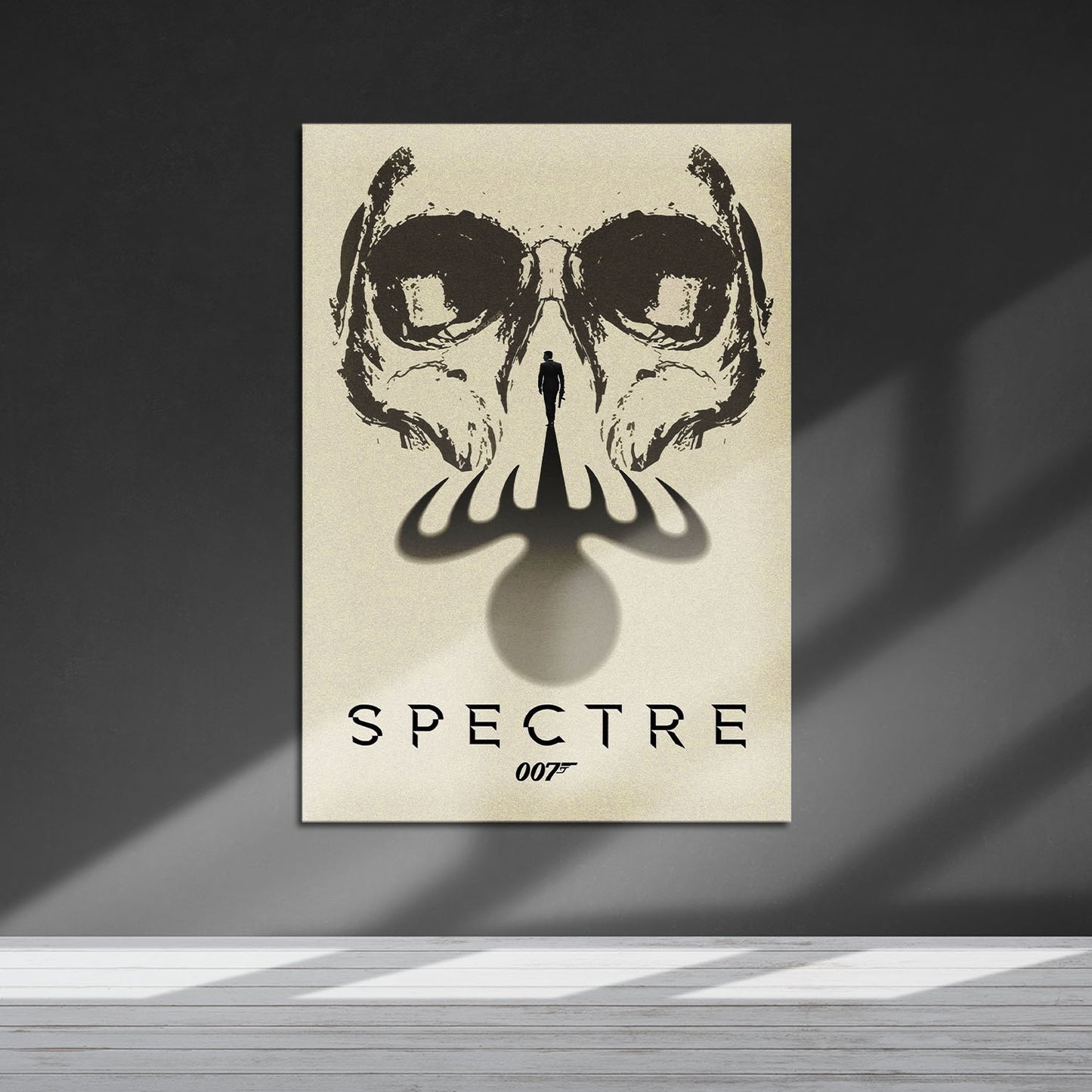 Flex Designs Metal Poster Spectre Sketch 5 x 7" Home Goods - Movie 2015 Movie Metal Poster