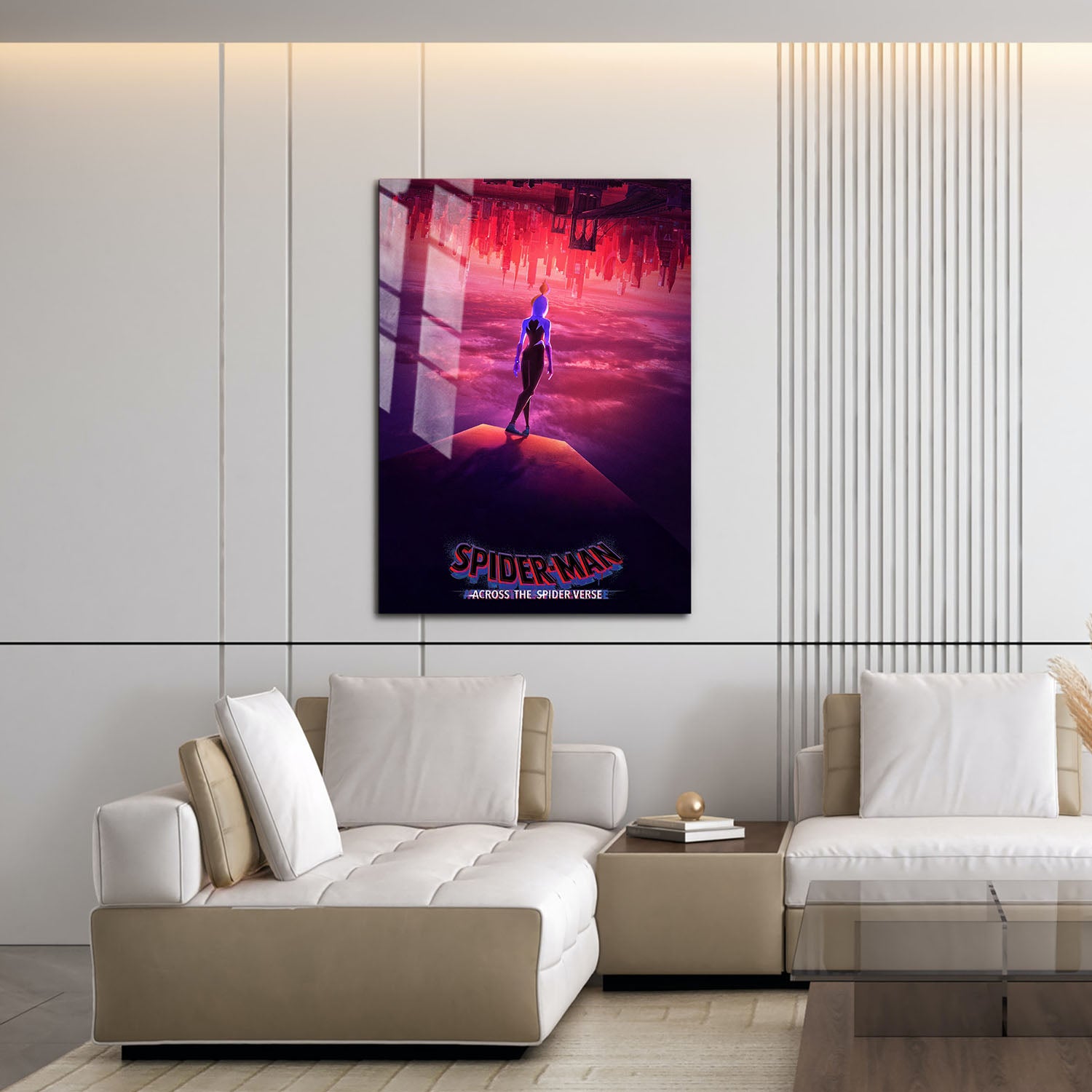 Flex Designs Metal Poster SpiderMan Across the Spiderverse Gwen 16 x 24" Home Goods - Movie 2023 Movie Metal Poster