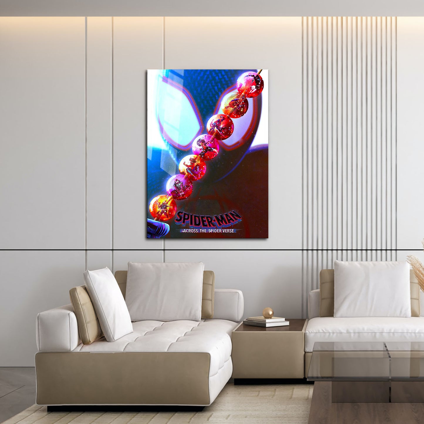 Flex Designs Metal Poster SpiderMan Across the Spiderverse Loop 16 x 24" Home Goods - Movie 2023 Movie Metal Poster