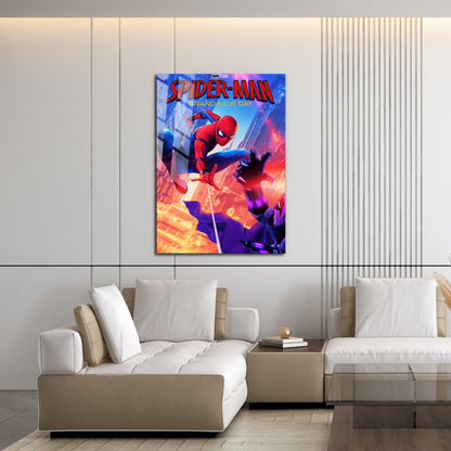Flex Designs Metal Poster SpiderMan Brand New Day Cover 16 x 24" Home Goods - Movie 2026 Movie Metal Poster