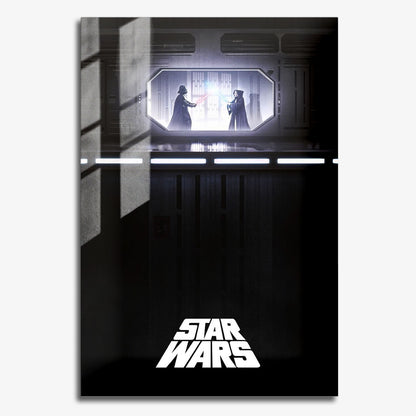 Flex Designs Metal Poster Star Wars Final 11 x 17" Home Goods - Movie 1977 Movie Metal Poster