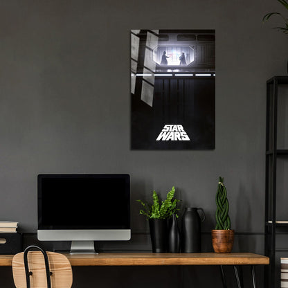 Flex Designs Metal Poster Star Wars Final 24 x 36" Home Goods - Movie 1977 Movie Metal Poster