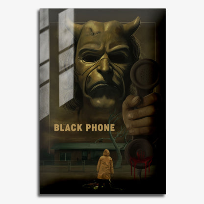 Flex Designs Metal Poster The Black Phone 11 x 17" Home Goods - Movie 2022 Movie Metal Poster