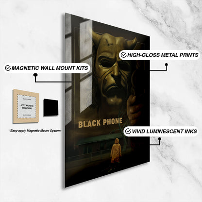 Flex Designs Metal Poster The Black Phone 16 x 24" Home Goods - Movie 2022 Movie Metal Poster