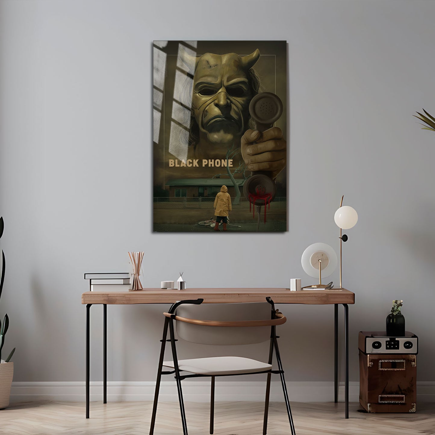 Flex Designs Metal Poster The Black Phone 5 x 7" Home Goods - Movie 2022 Movie Metal Poster