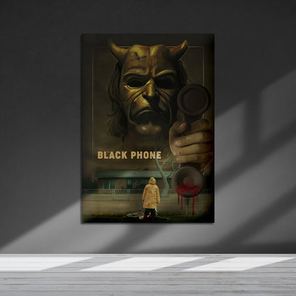 Flex Designs Metal Poster The Black Phone 5 x 7" Home Goods - Movie 2022 Movie Metal Poster