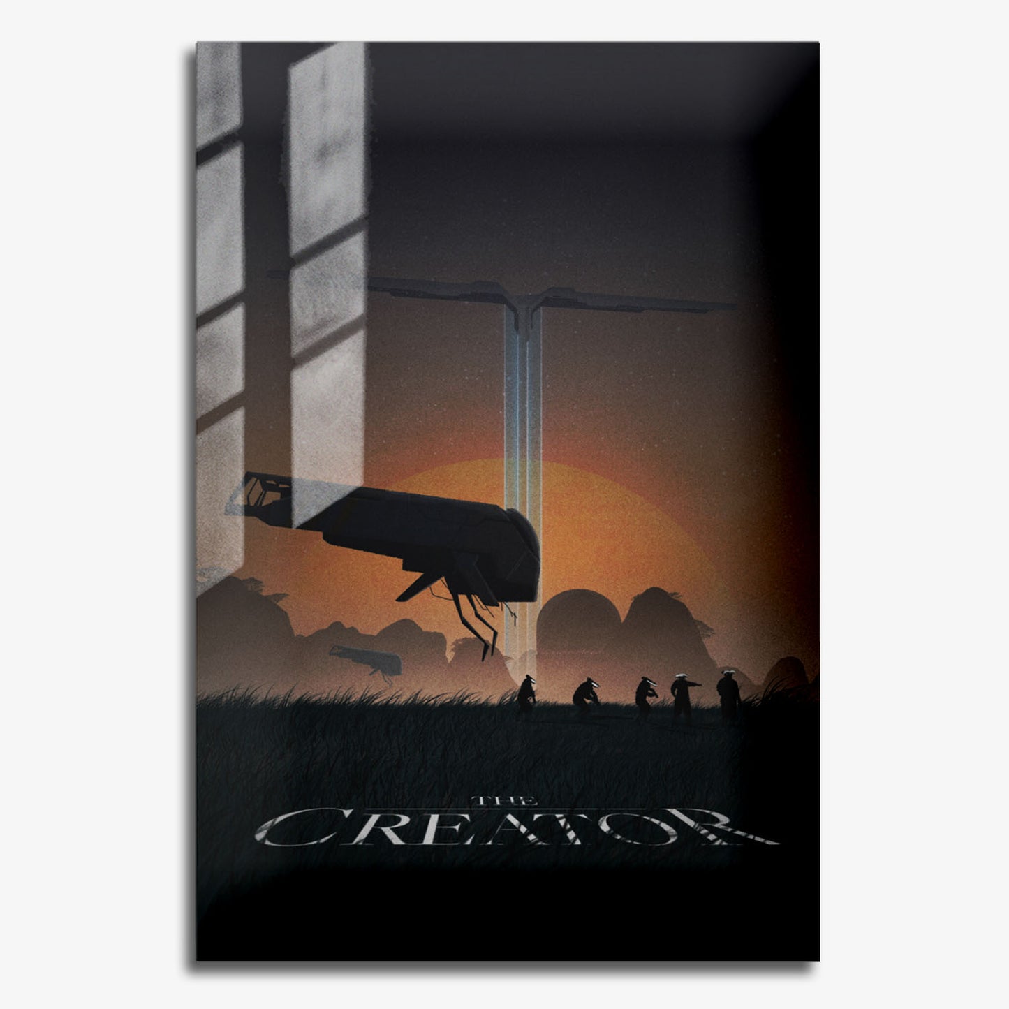 Flex Designs Metal Poster The Creator Key Art 11 x 17" Home Goods - Movie 2023 Movie Metal Poster