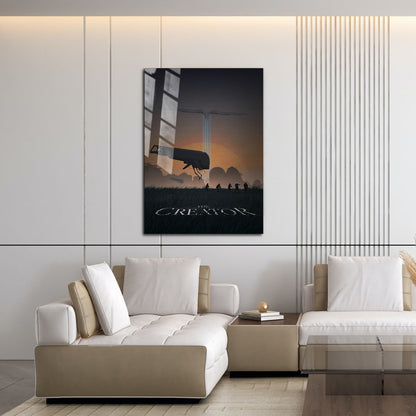 Flex Designs Metal Poster The Creator Key Art 16 x 24" Home Goods - Movie 2023 Movie Metal Poster