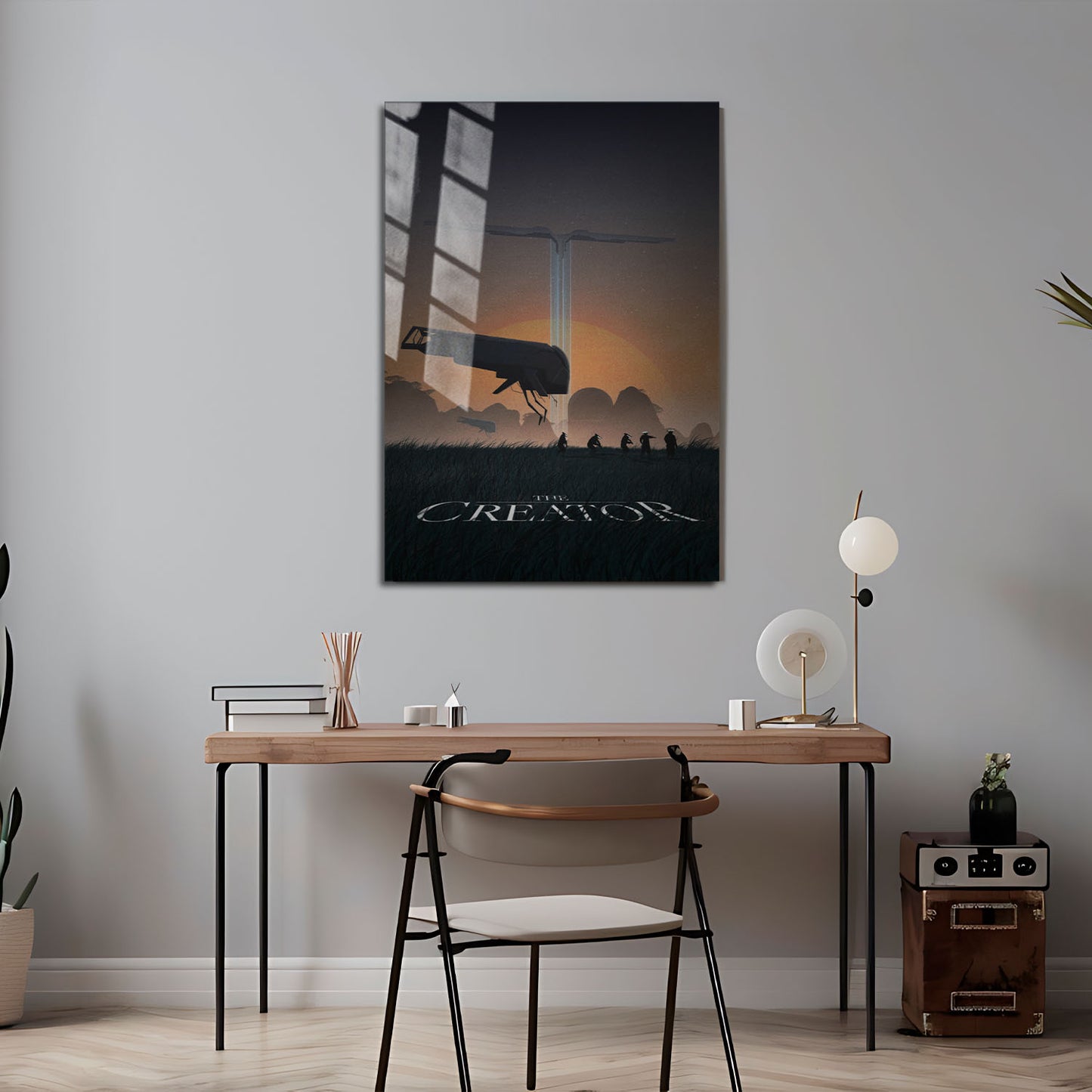 Flex Designs Metal Poster The Creator Key Art 5 x 7" Home Goods - Movie 2023 Movie Metal Poster