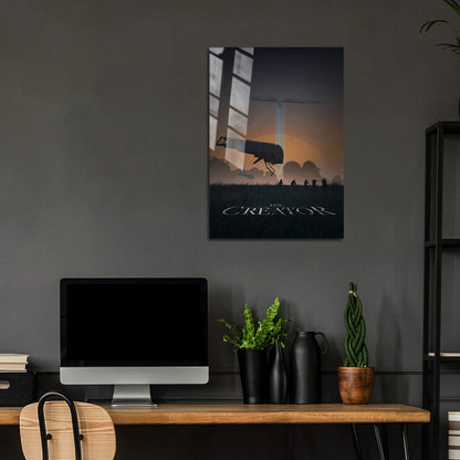 Flex Designs Metal Poster The Creator Key Art 24 x 36" Home Goods - Movie 2023 Movie Metal Poster