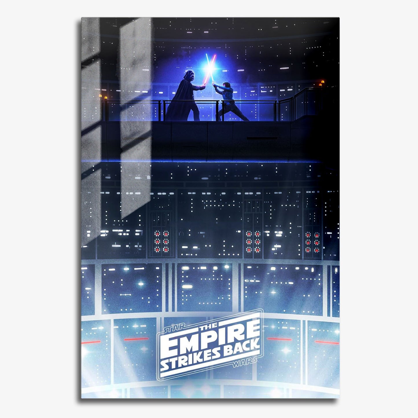 Flex Designs Metal Poster The Empire Strikes Back Cover Final 11 x 17" Home Goods - Movie 1980 Movie Metal Poster