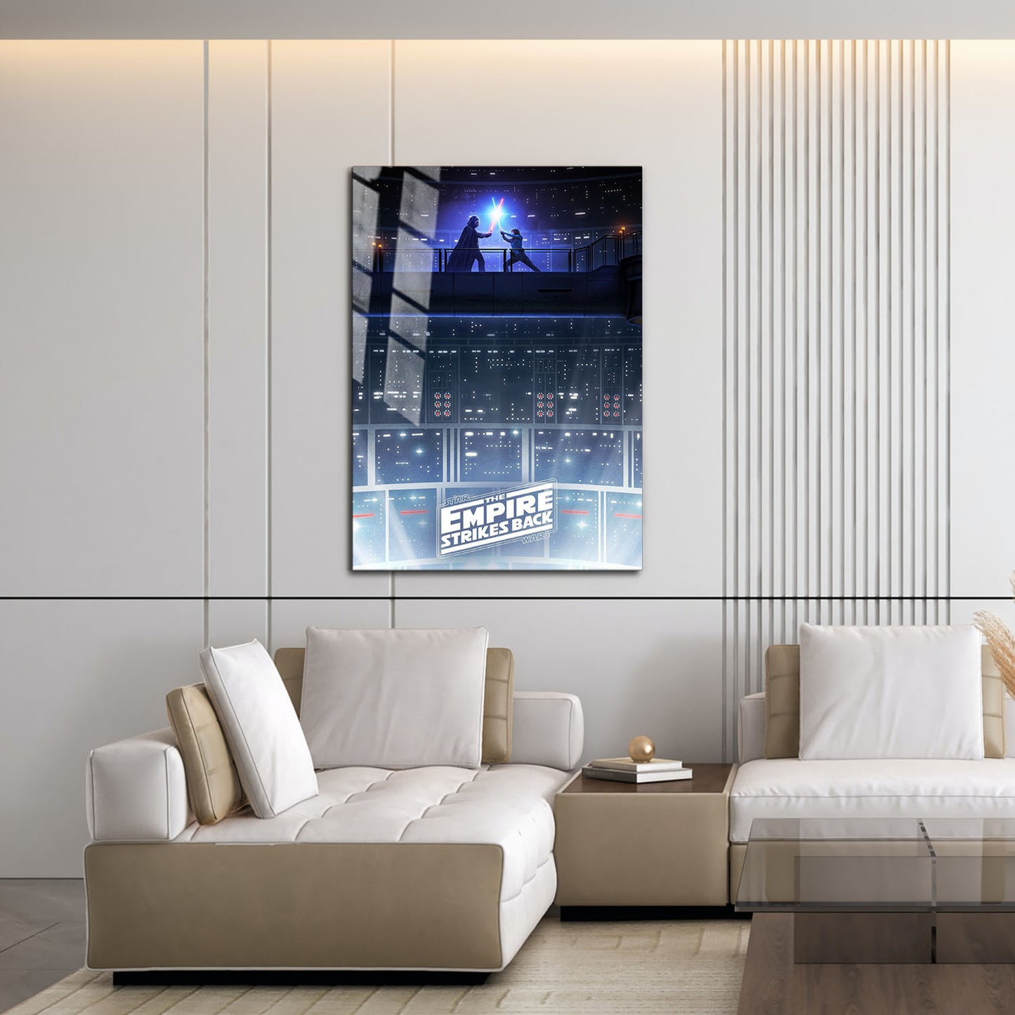 Flex Designs Metal Poster The Empire Strikes Back Cover Final 16 x 24" Home Goods - Movie 1980 Movie Metal Poster