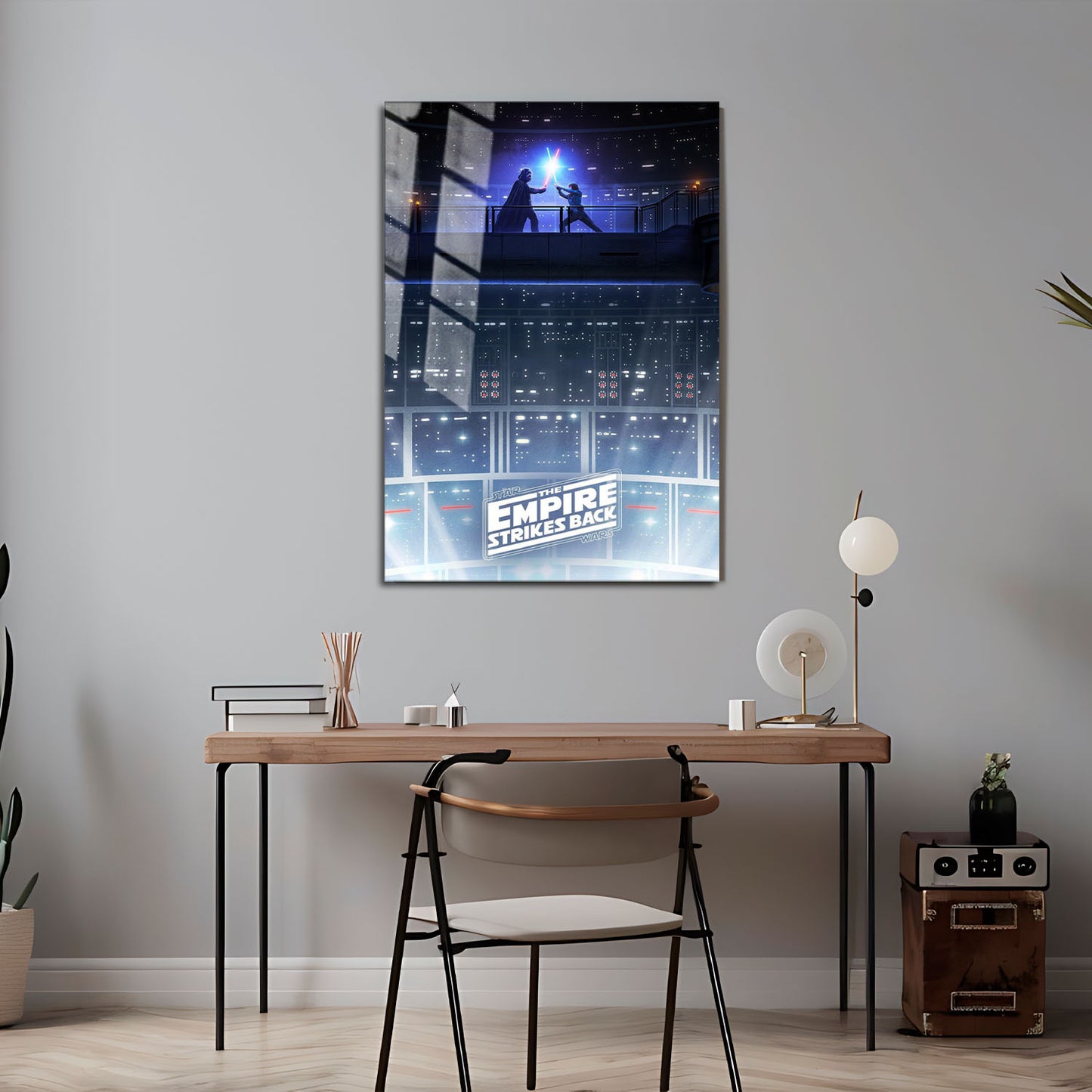 Flex Designs Metal Poster The Empire Strikes Back Cover Final 5 x 7" Home Goods - Movie 1980 Movie Metal Poster