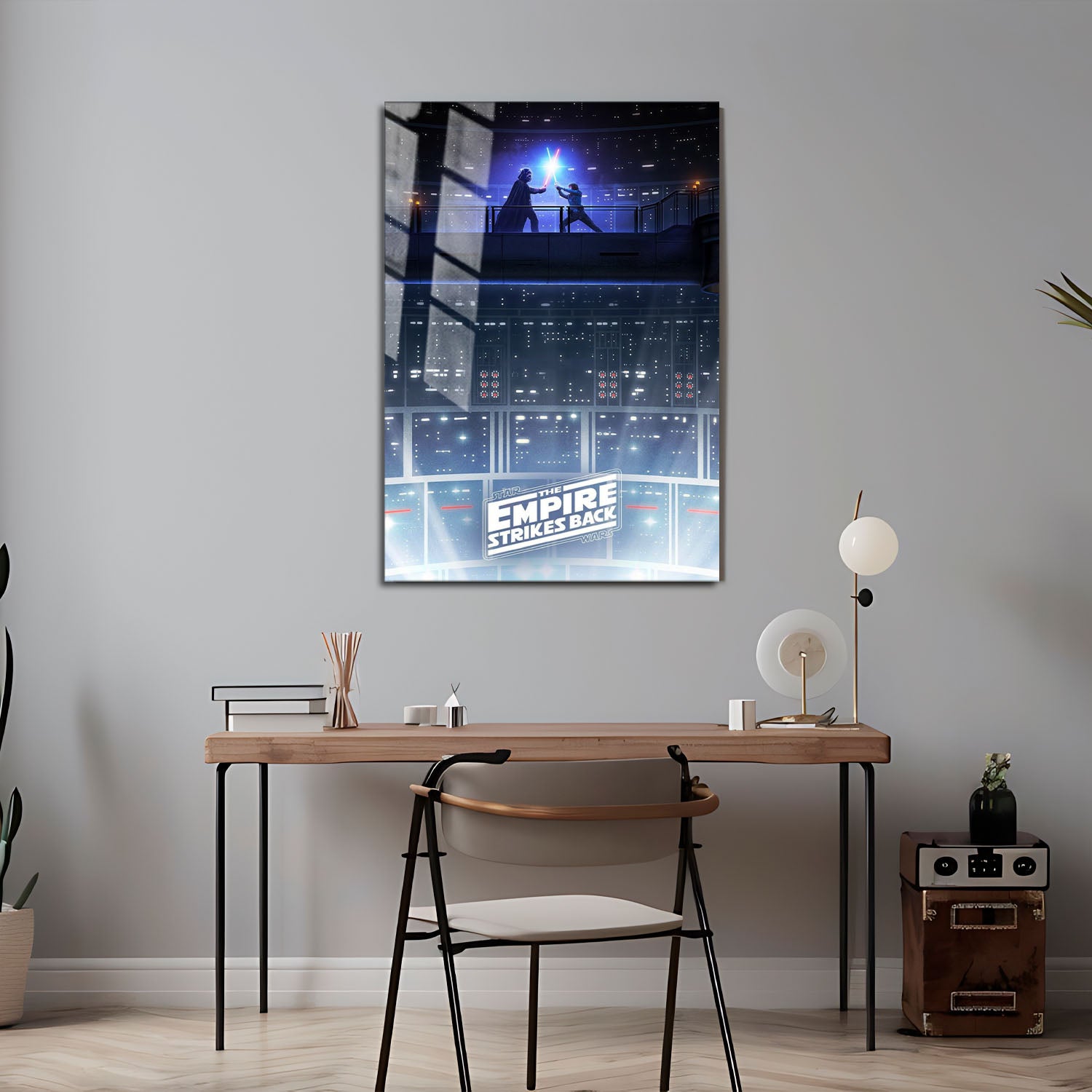 Flex Designs Metal Poster The Empire Strikes Back Cover Final 5 x 7" Home Goods - Movie 1980 Movie Metal Poster
