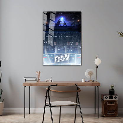 Flex Designs Metal Poster The Empire Strikes Back Cover Final 5 x 7" Home Goods - Movie 1980 Movie Metal Poster