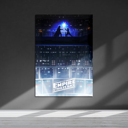 Flex Designs Metal Poster The Empire Strikes Back Cover Final 5 x 7" Home Goods - Movie 1980 Movie Metal Poster
