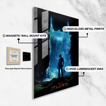 Flex Designs Metal Poster The Flash Final 16 x 24" Home Goods - Movie 2023 Movie Metal Poster