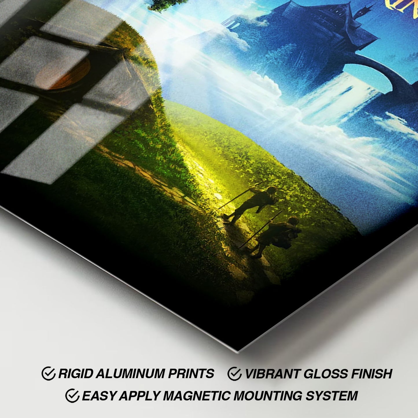 Flex Designs Metal Poster The Lord of the Rings Cover 11 x 17" Home Goods - Movie 2001 Movie Metal Poster