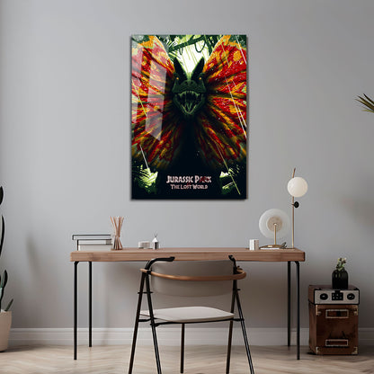 Flex Designs Metal Poster The Lost World Jurassic Park 5 x 7" Home Goods - Movie 1997 Movie Metal Poster
