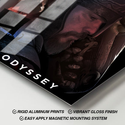 Flex Designs Metal Poster The Odyssey Cover 11 x 17" Home Goods - Movie 2026 Movie Metal Poster