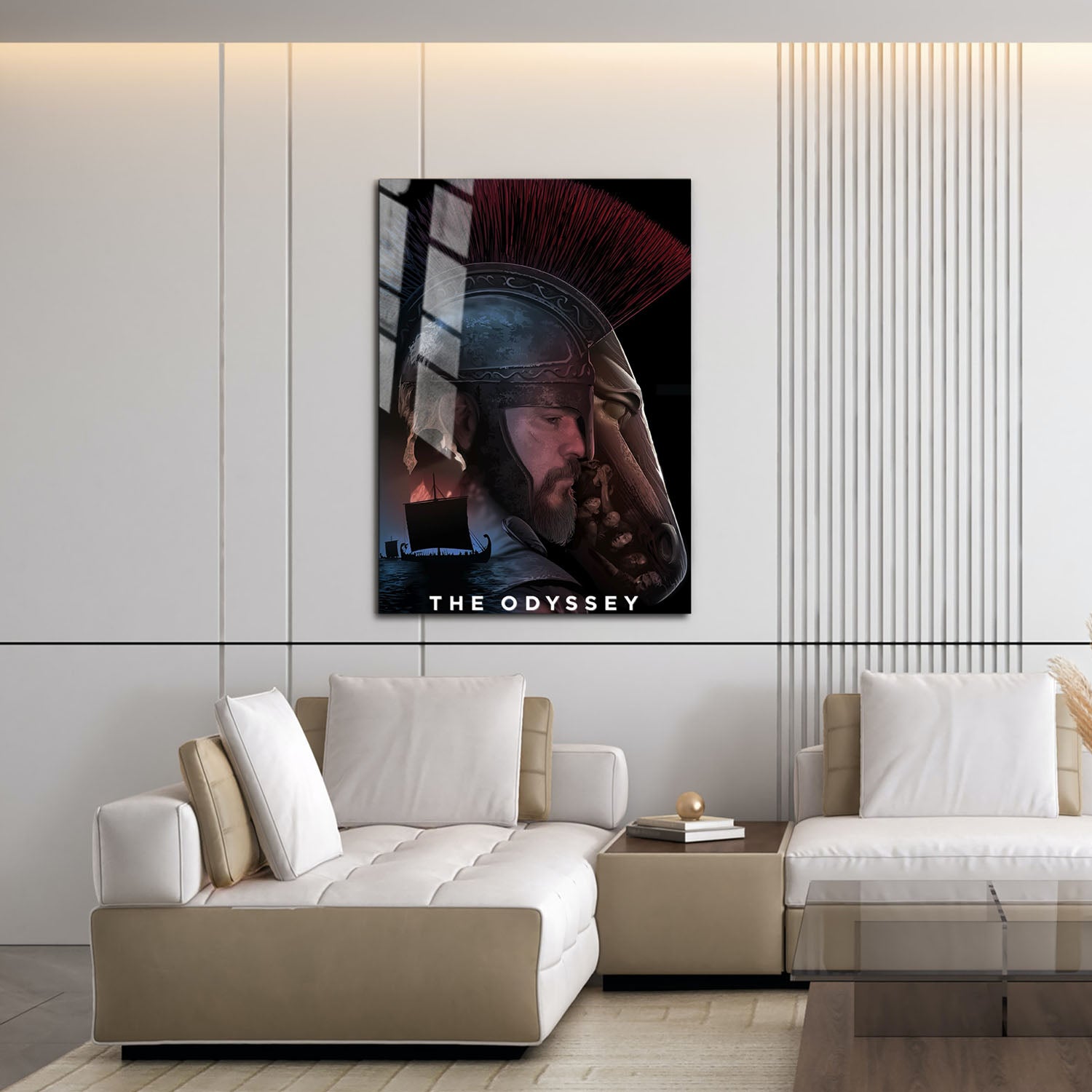 Flex Designs Metal Poster The Odyssey Cover 16 x 24" Home Goods - Movie 2026 Movie Metal Poster