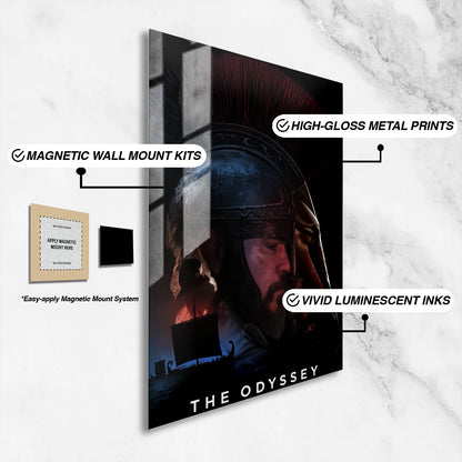 Flex Designs Metal Poster The Odyssey Cover 16 x 24" Home Goods - Movie 2026 Movie Metal Poster