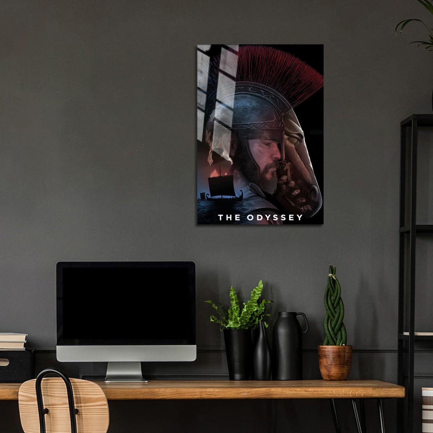 Flex Designs Metal Poster The Odyssey Cover 24 x 36" Home Goods - Movie 2026 Movie Metal Poster