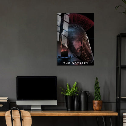 Flex Designs Metal Poster The Odyssey Cover 24 x 36" Home Goods - Movie 2026 Movie Metal Poster