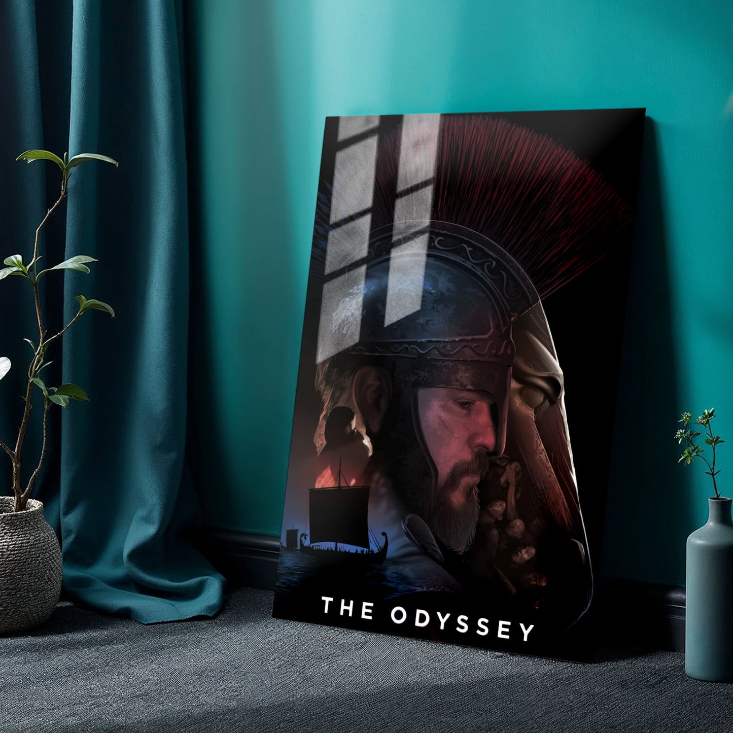Flex Designs Metal Poster The Odyssey Cover 24 x 36" Home Goods - Movie 2026 Movie Metal Poster